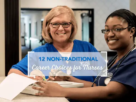 Image of two nurses that says 